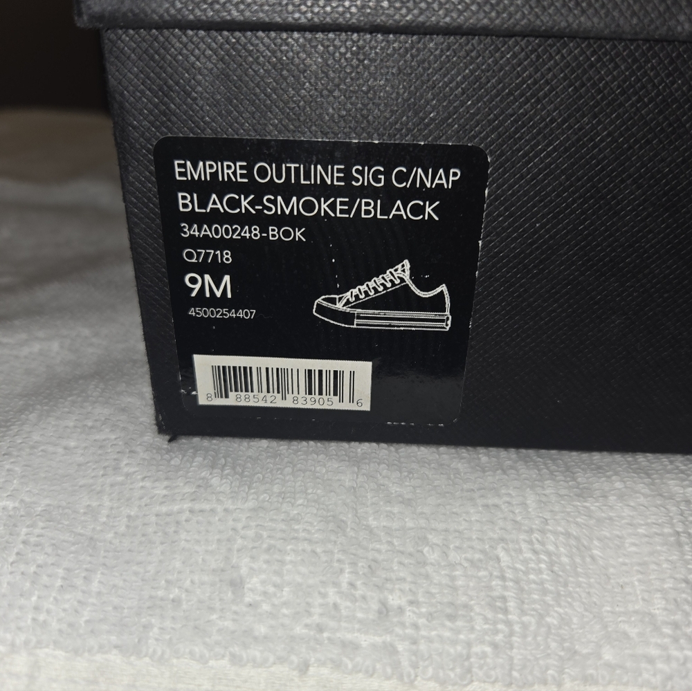 Coach Black and White Sneakers with Gold Accents - Picture 4 of 4